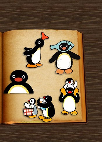 Pingu Çıkartma Seti - Görsel 2