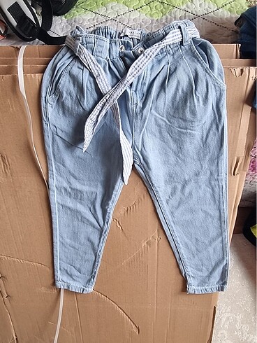 Zara ZARA ince kot pantalon 4-5 yaş