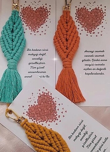 Makrome anahtarlık