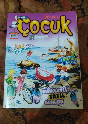 Türkiye Çocuk Dergisi - Bisikletli Tatil Günleri