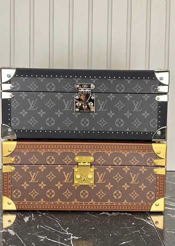 Louis Vuitton Erkek Bavul Seti - Klasik Desenli