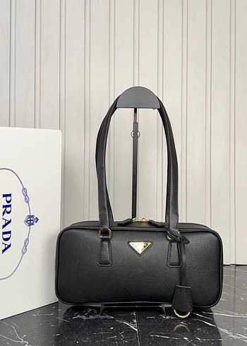 Prada Prada Siyah Deri Kadın Çanta