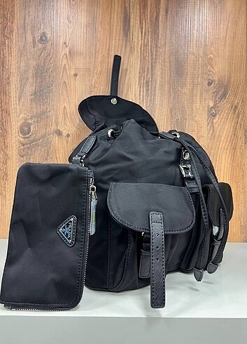  Beden siyah Renk Prada Re-Nylon medium backpack 