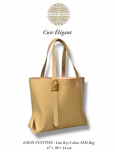 Beden siyah Renk LOUIS VUITTON - Low Key Cabas MM Bag