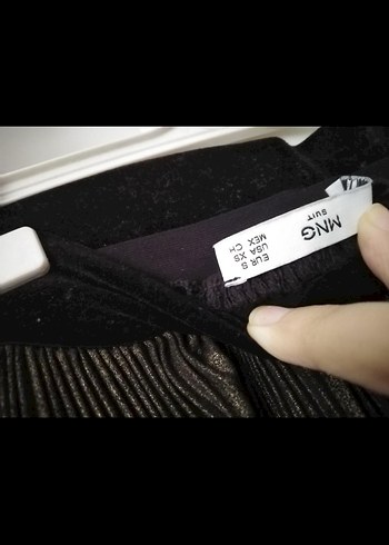 Gri Pilili Keten Midi Kadın Pantolon - Görsel 2