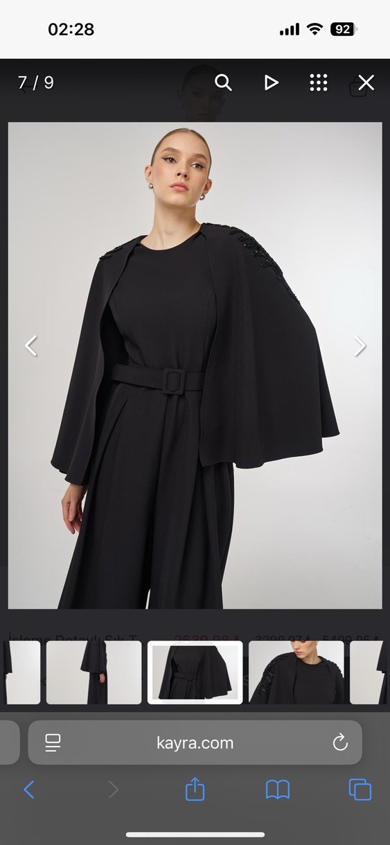 Tulum pelerinli tesettür - Görsel 4