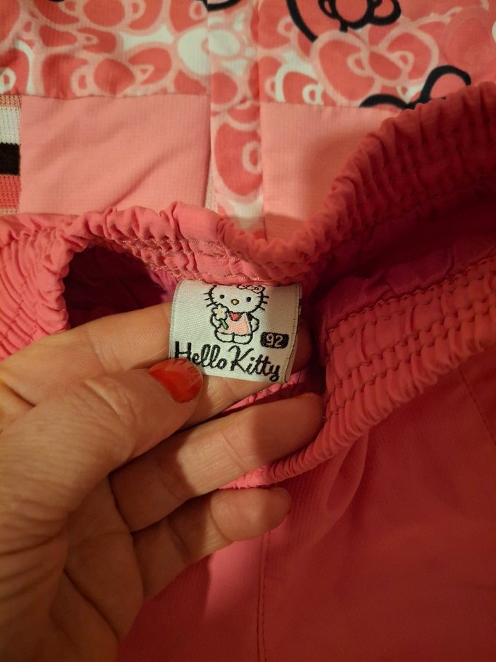 Kız Çocuk Pembe Hello Kitty Eşofman Takımı - Görsel 2