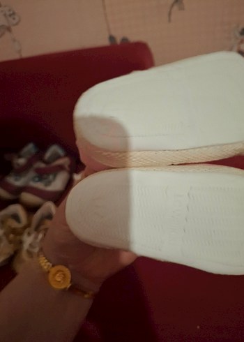 Renkli Kız Bebek İlk Adım Ayakkabısı Velcro - Görsel 6