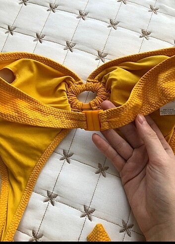s Beden turuncu Renk Bikini
