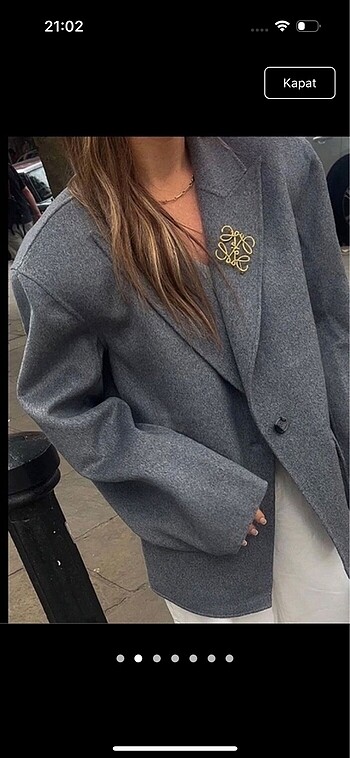 Zara Zara yün blazer ceket