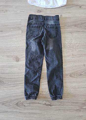 Kapüşonlu Beyaz Kısa Kollu Bebek Takımı - Görsel 9