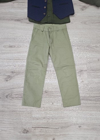 Erkek Çocuk Haki Takım Elbise - Görsel 6