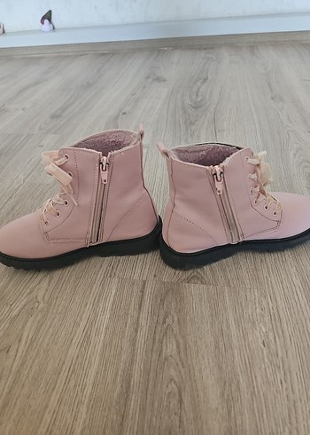 Kız Çocuk Pembe Minnie Baskılı Bot - Görsel 7