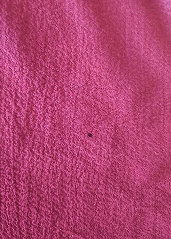 Bordo Uzun Kollu Salaş Keten Tunik - Görsel 6