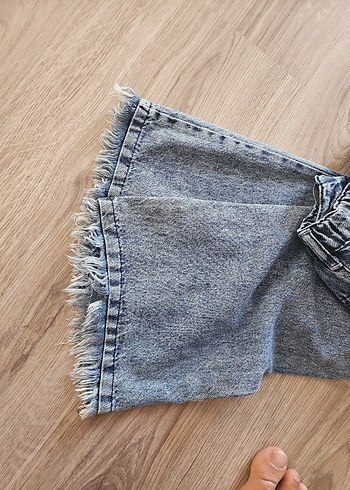 Mavi kız çocuk Pantolon - Görsel 8