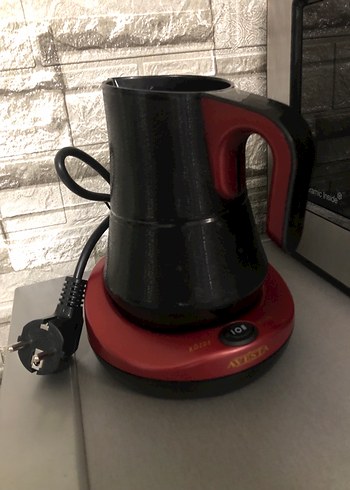  Beden Renk Bordo Gri Elektrikli Türk Kahvesi Makinesi
