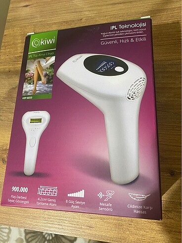 Kiwi ipl lazer epilasyon cihazı
