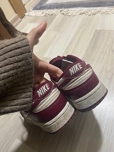 38 Beden Orjinal nike dunk bordo