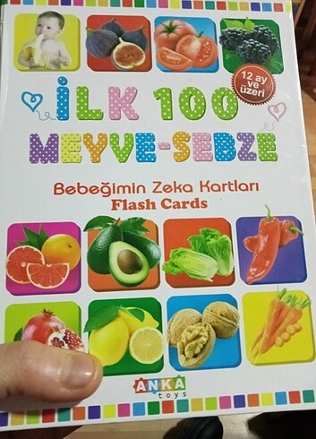 İlk 100 meyve sebze karti