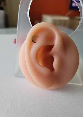 paslanmaz çelik rose çivi piercing küpe - Görsel 19