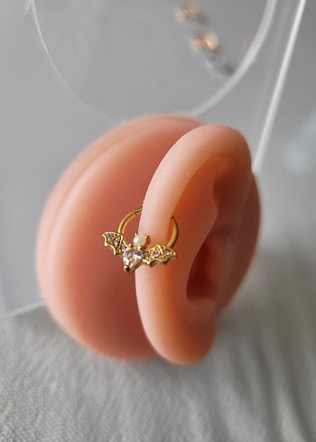 paslanmaz çelik rose halka piercing küpe - Görsel 16