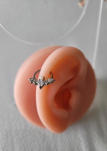 paslanmaz çelik rose halka piercing küpe - Görsel 17