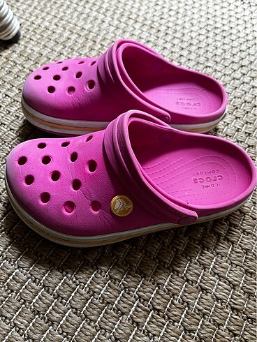 29 Beden pembe Renk Crocs terlik