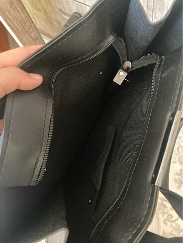  Beden siyah Renk Siyah kol çantası