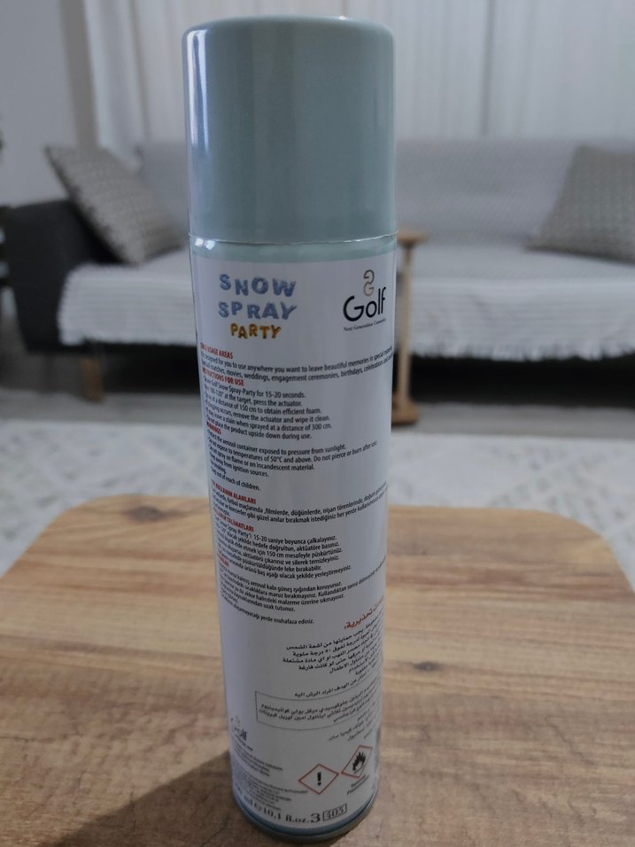 Golf Kar Spreyi - Görsel 2