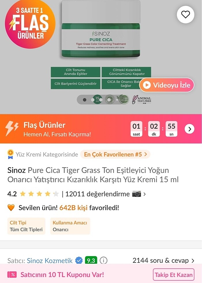 Sinoz pure cica - Görsel 2