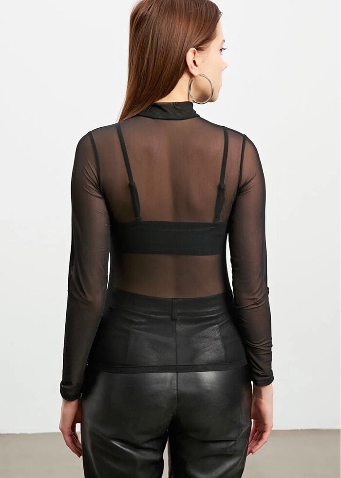 Bershka Tül bluz - Görsel 2