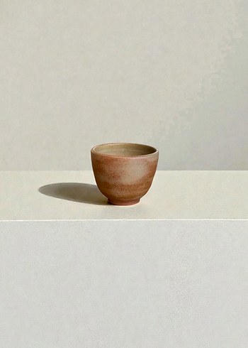 Bej Pastel Seramik Bardak Seti - Görsel 5