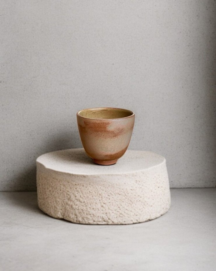 Bej Pastel Seramik Bardak Seti - Görsel 2