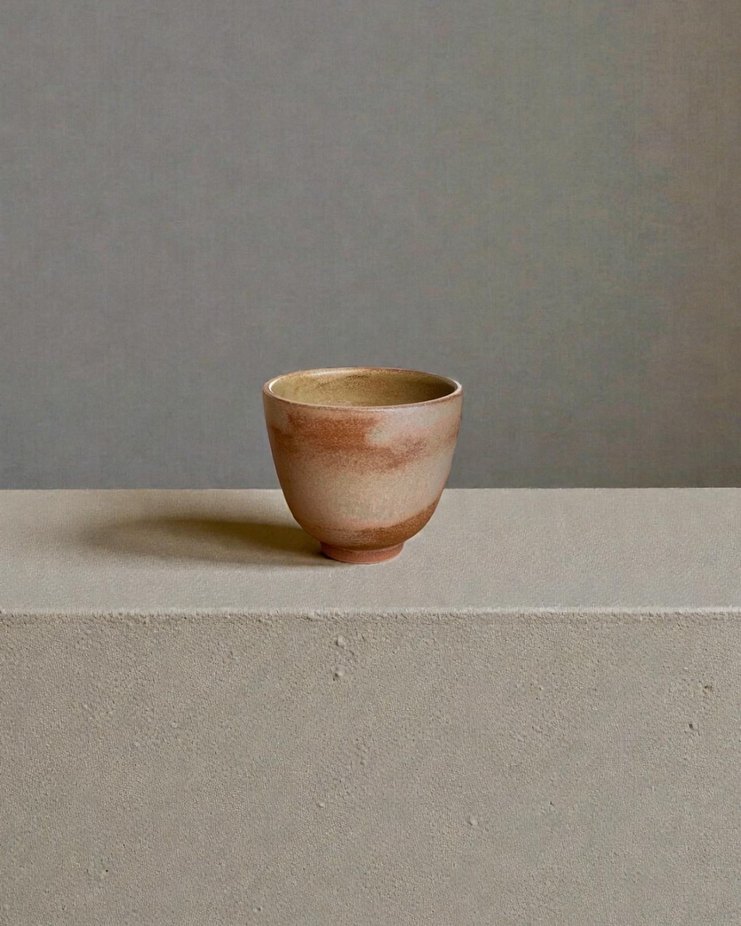 Bej Pastel Seramik Bardak Seti - Görsel 4