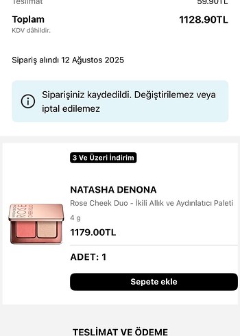 Natasha Denona Rose Allık Seti - Görsel 5