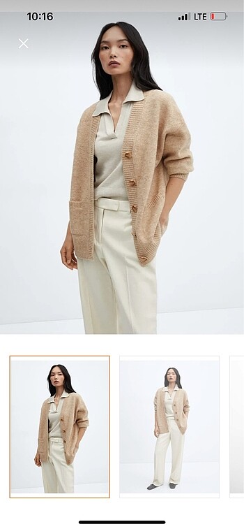 Mango hırka - Görsel 2