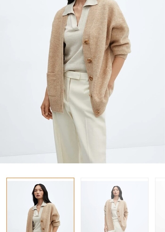 Mango hırka - Görsel 2