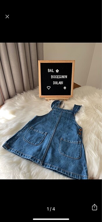 Zara denim salopet