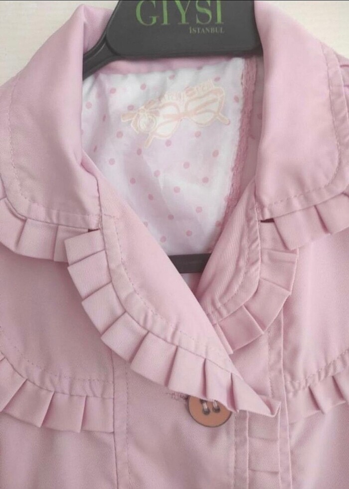 Mayoral pembe trençkot - Görsel 3