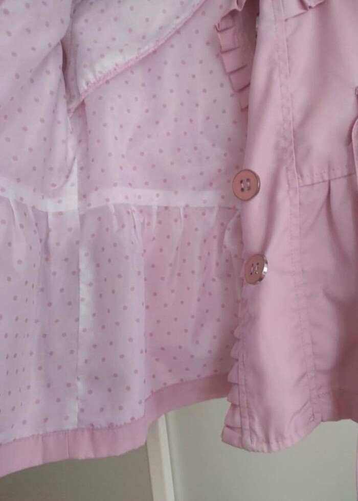 Mayoral pembe trençkot - Görsel 4