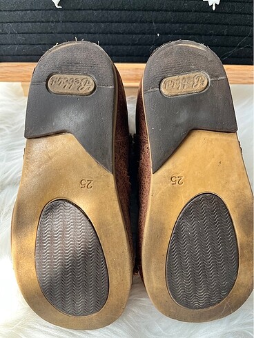 Bebbini Hakiki deri kız çocuk bot - Görsel 5