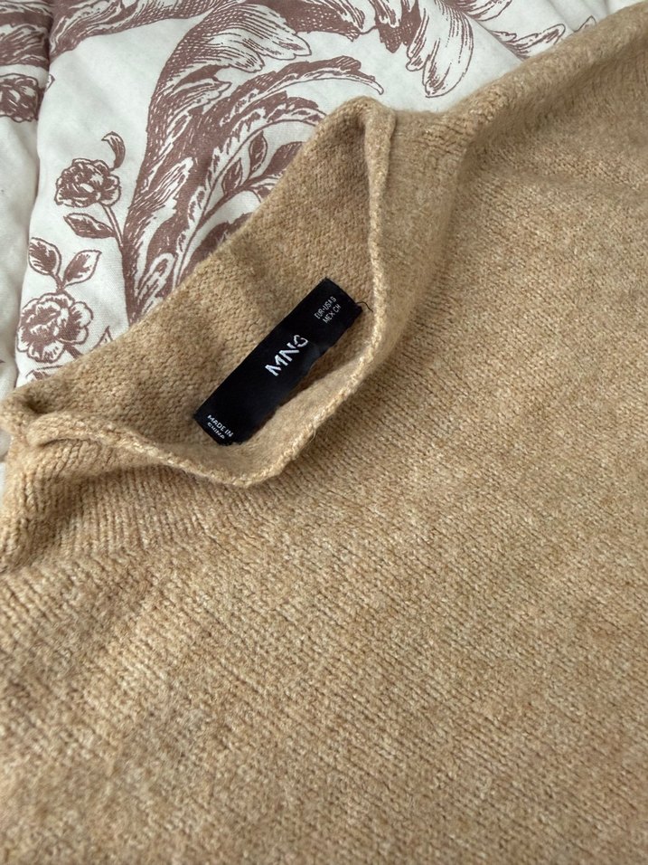 Bohem Tarzı Uzun Örme Kadın Elbise - Görsel 2