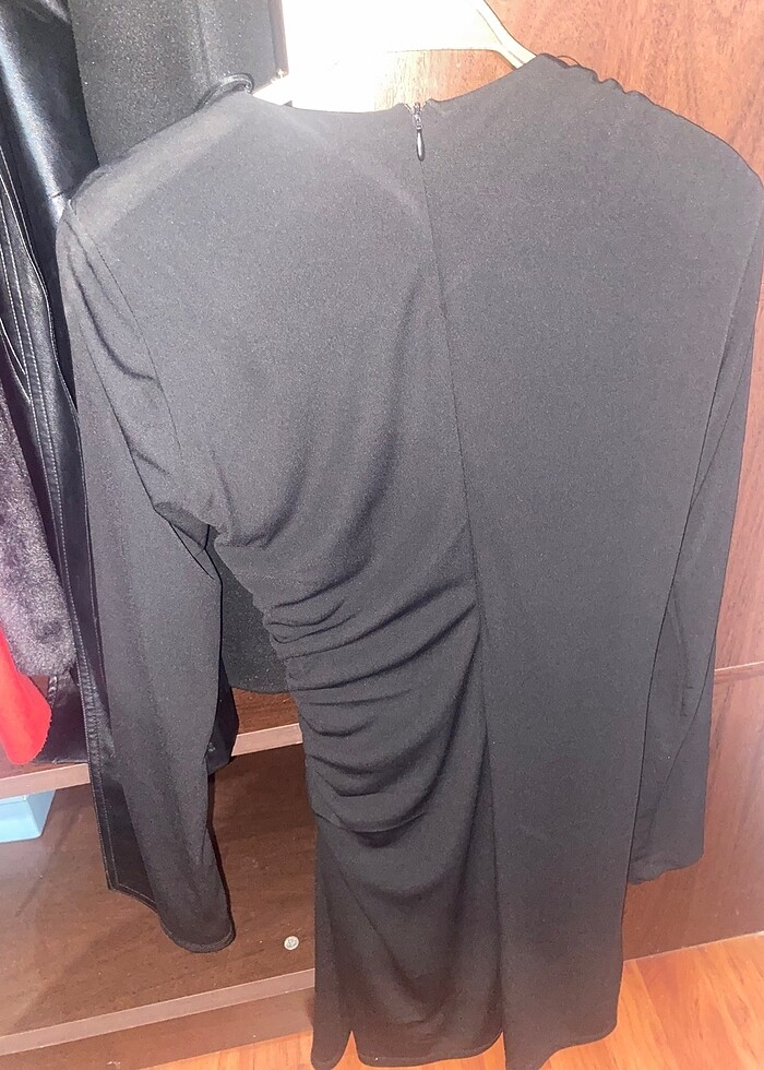 Zara siyah elbise - Görsel 2