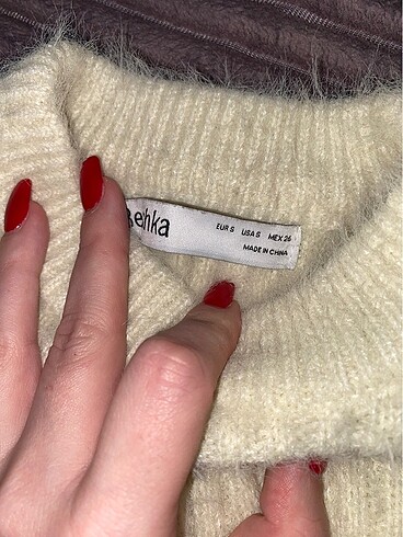 Bershka kazak - Görsel 2