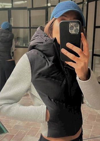 Zara Kapşonlu Spor Ceket 