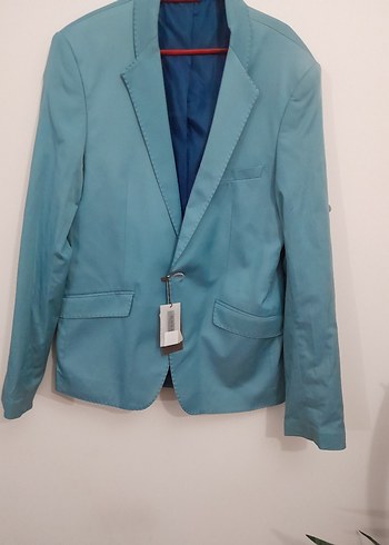 Mavi Erkek Ceket Notch Yaka Regular Fit