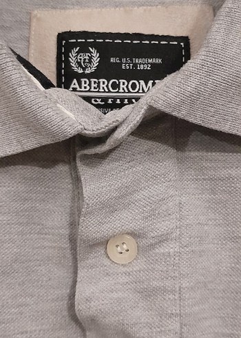 Gri Erkek Uzun Kollu Basic Polo Tişört - Görsel 2