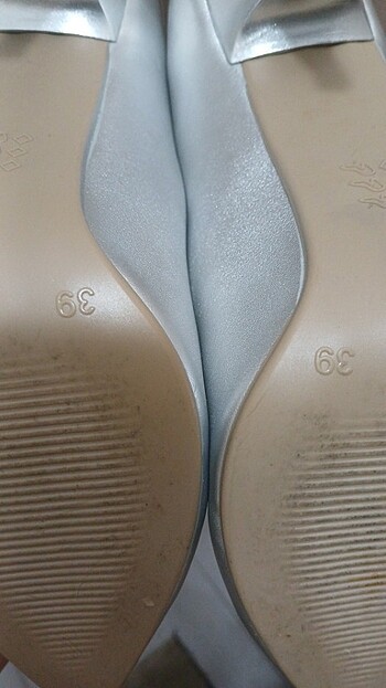 39 numara topuklu ayakkabı10cm - Görsel 5