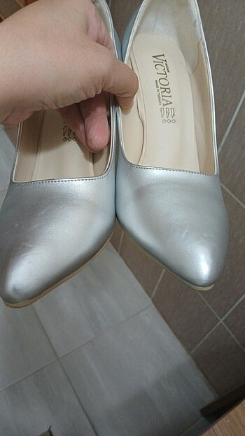 39 numara topuklu ayakkabı10cm - Görsel 6