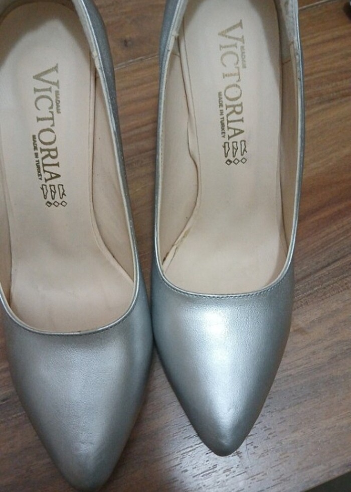 39 numara topuklu ayakkabı10cm - Görsel 2